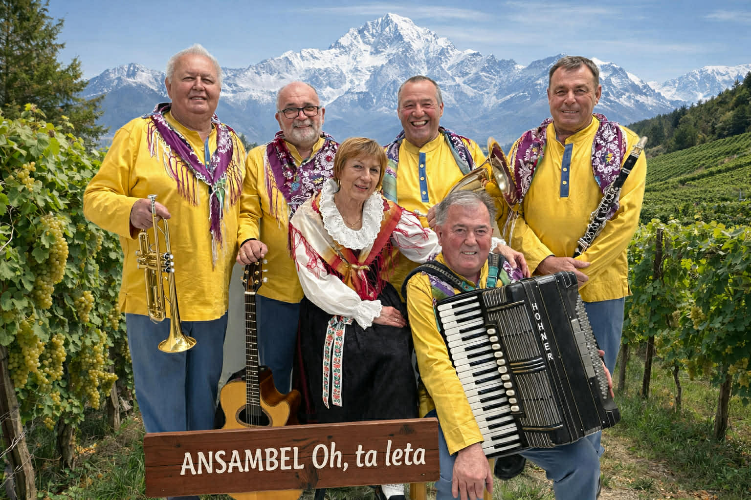 Ansambel Oh, ta leta med nastopom v živo